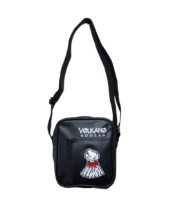 Alternative view of Shoulder Bag em couro sintético com bordado